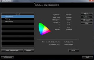 Kalibrace fotografického monitoru EIZO CS240