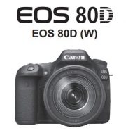 Elektronický manuál uživatelská příručka EOS 80D